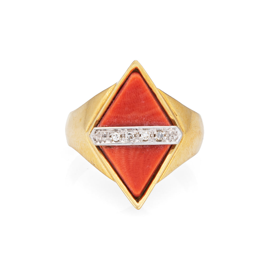 14k Gold Minimalist Diamond Ring, Tiny Diamond Ring, Diamond Gold Women Ring,  | eBay