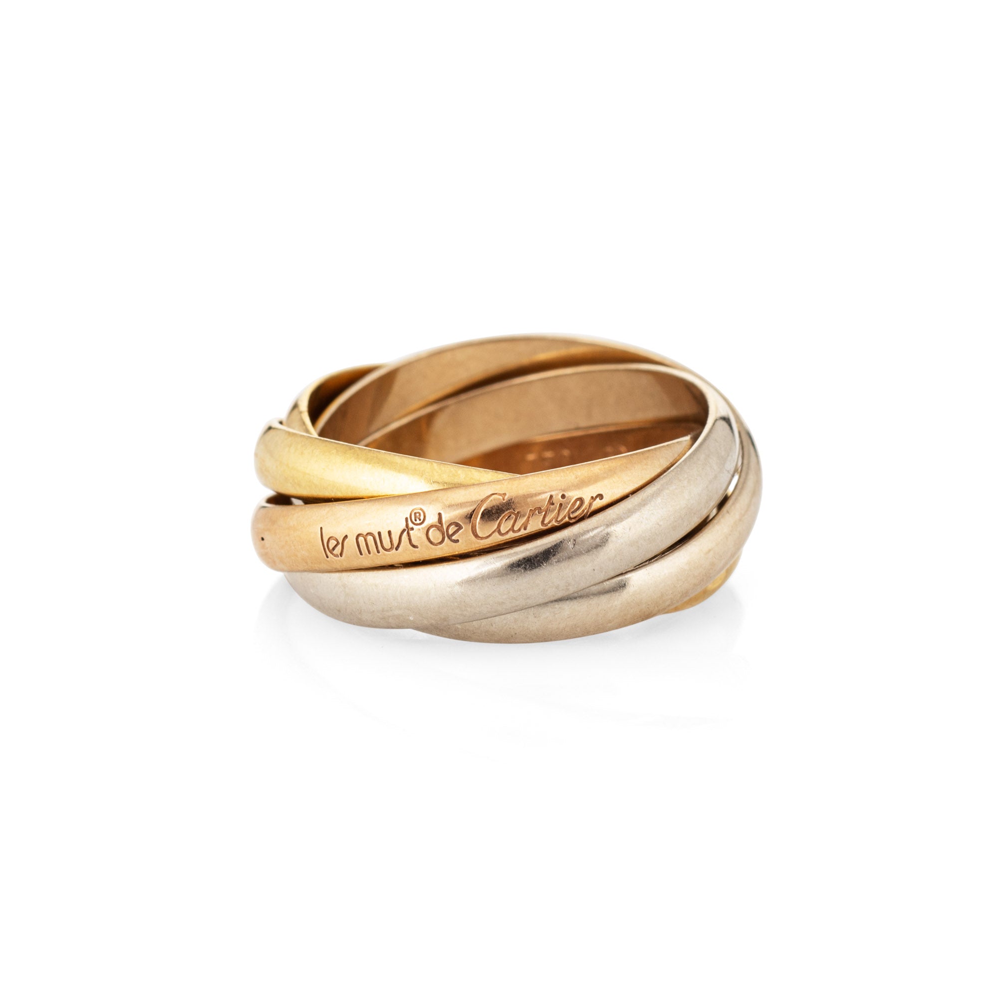 Cartier 5 2025 band trinity ring